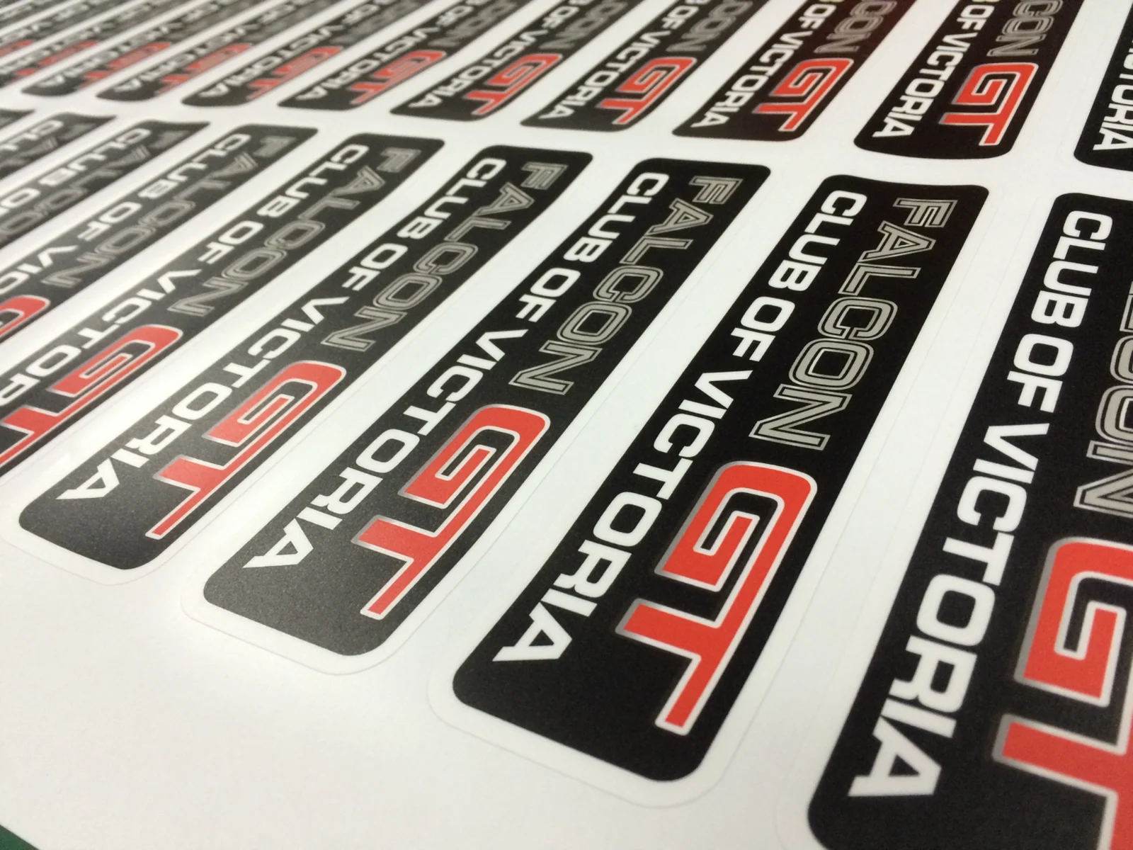 Custom decal artwork