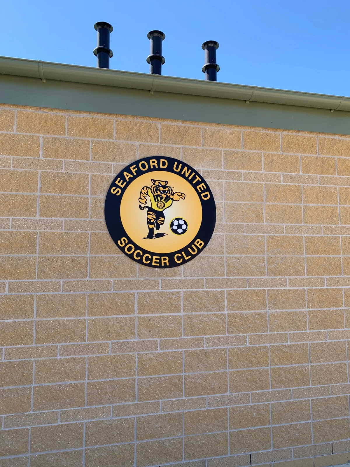 RADesignz project: Club crest wall graphic