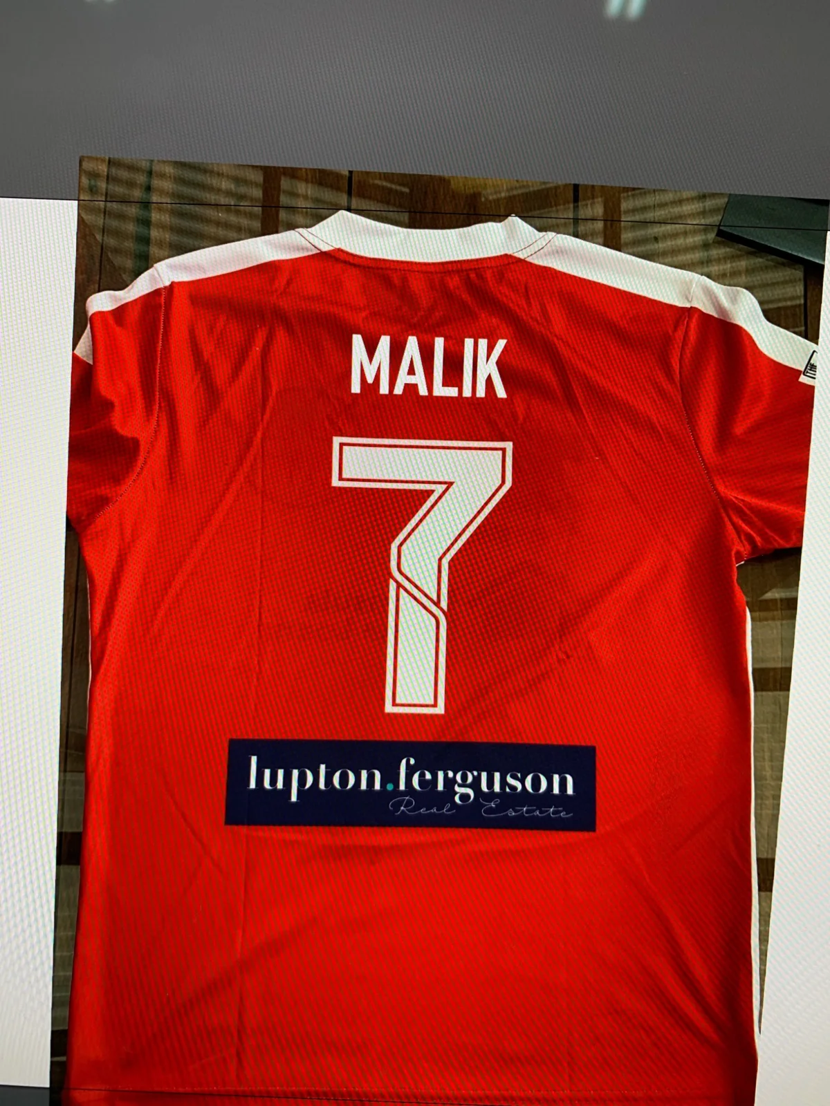RADesignz project: Personalised player shirt