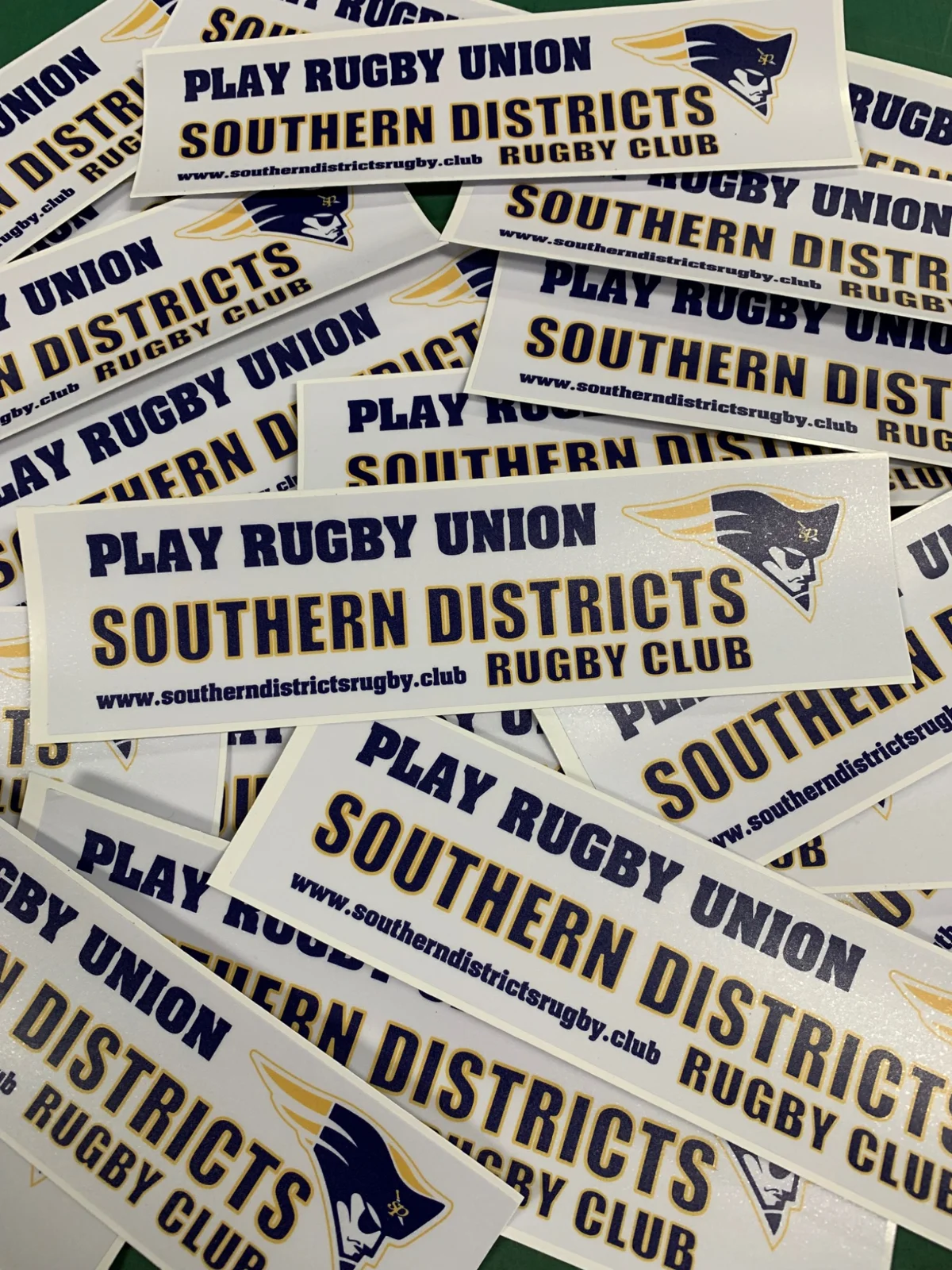 RADesignz project: Rugby club stickers