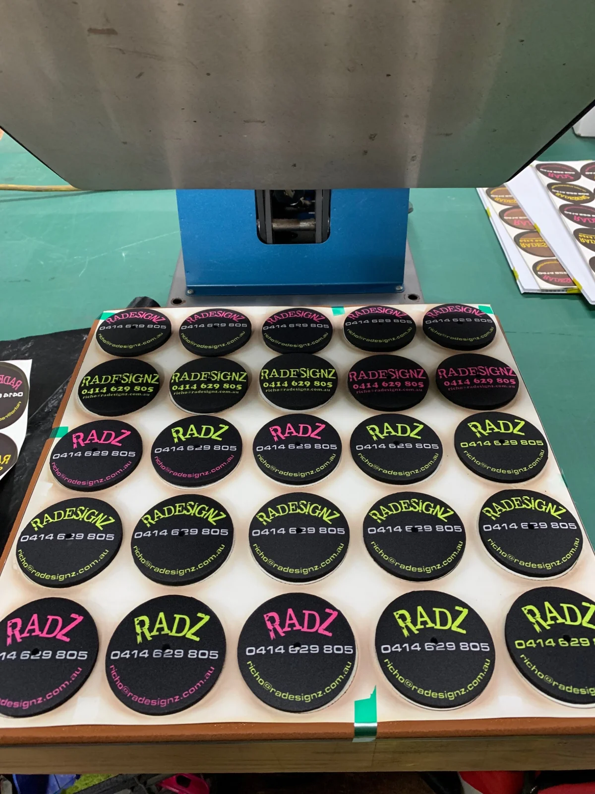 RADesignz project: RADesignz labels