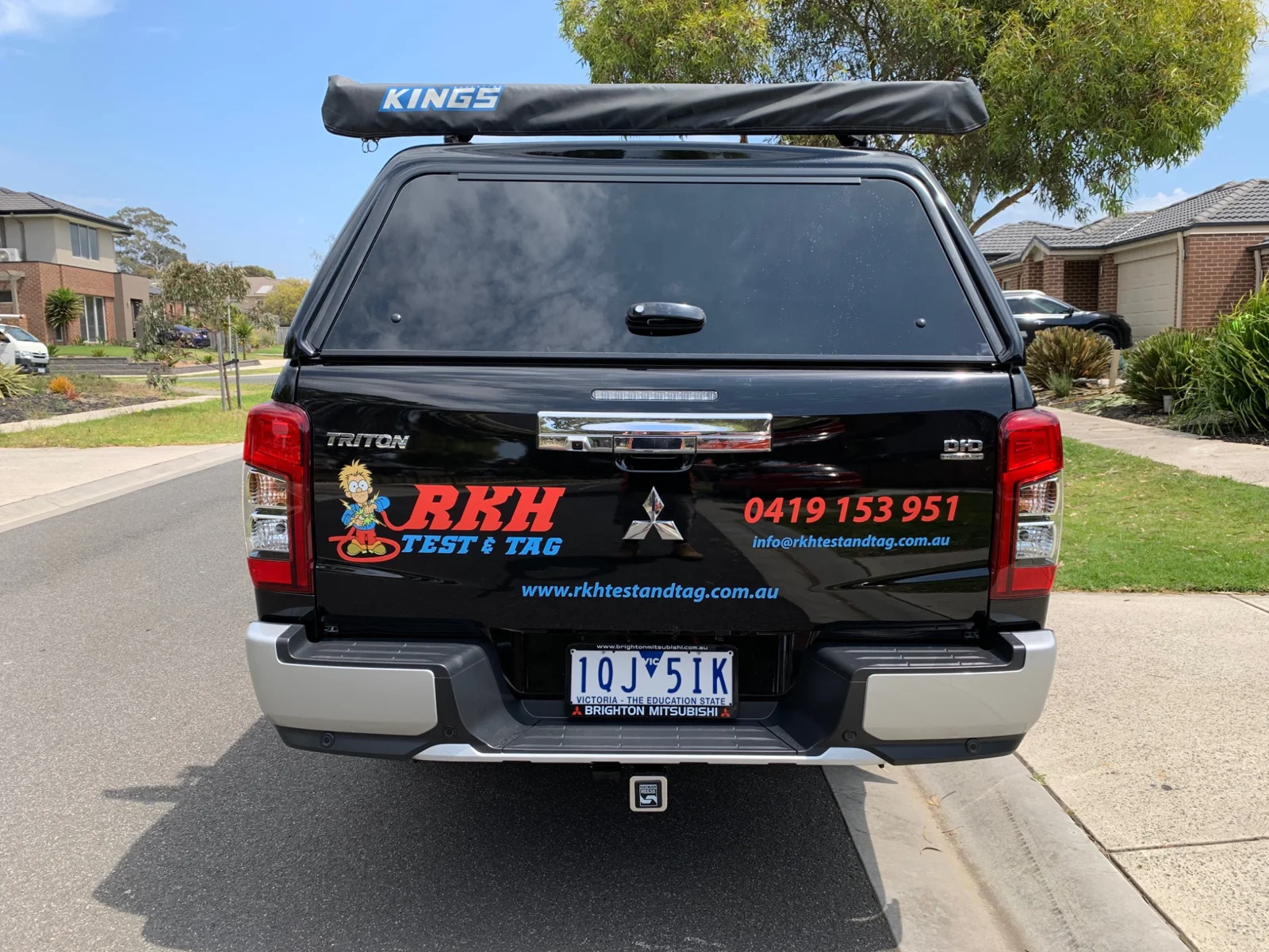 RADesignz project: Ute tailgate branding
