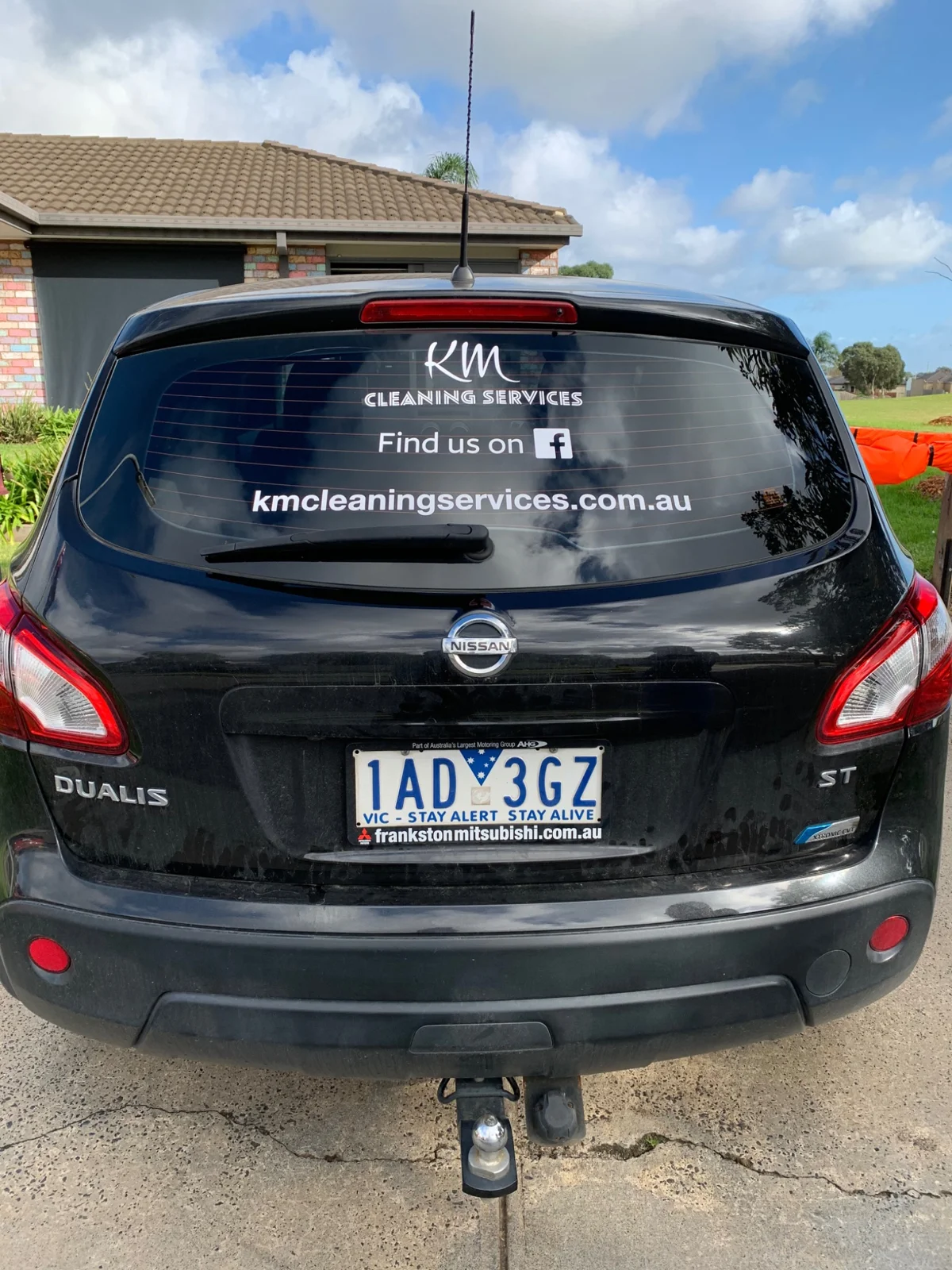 RADesignz project: Rear window business graphics