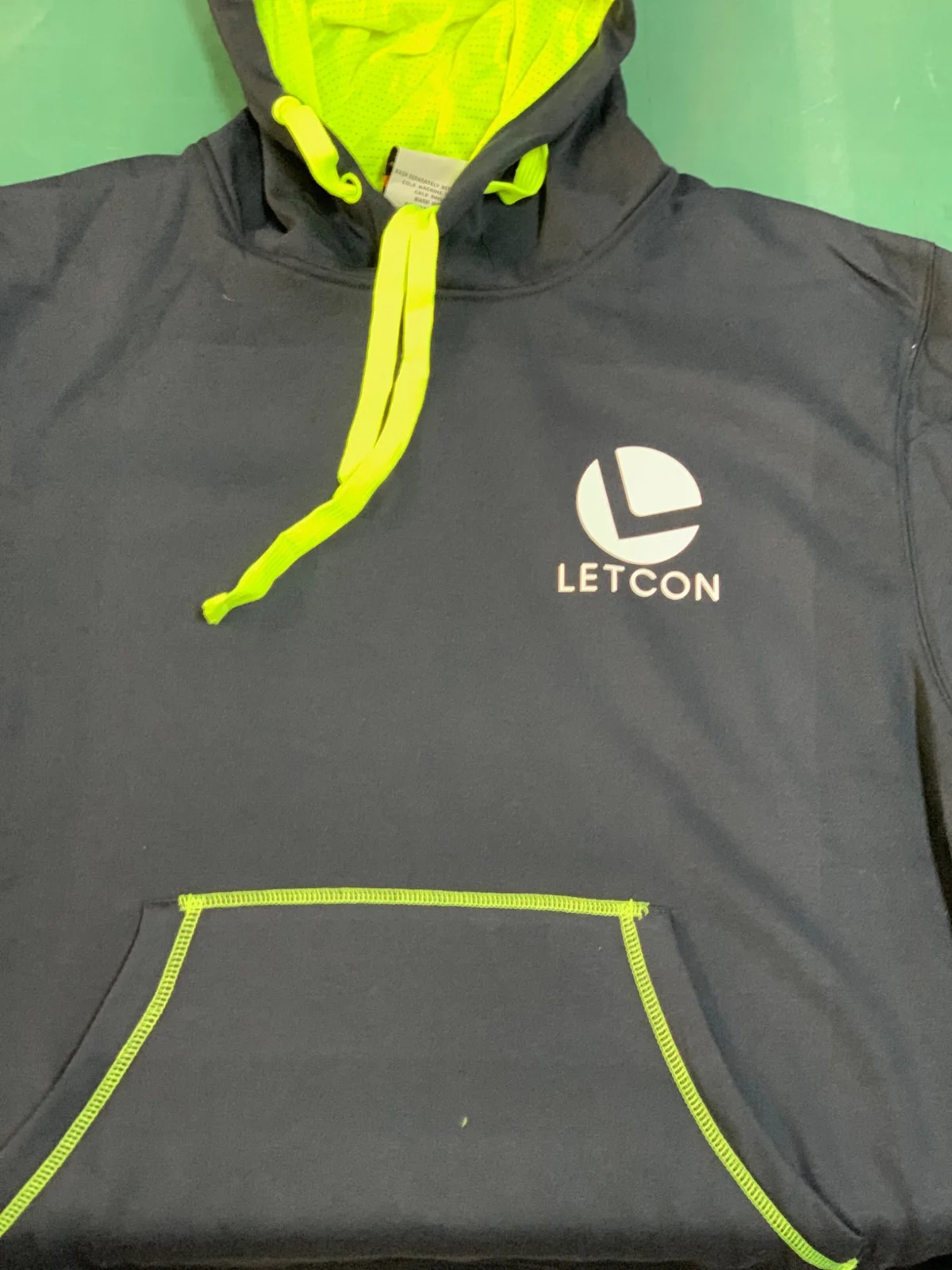 RADesignz project: Printed work hoodie — front