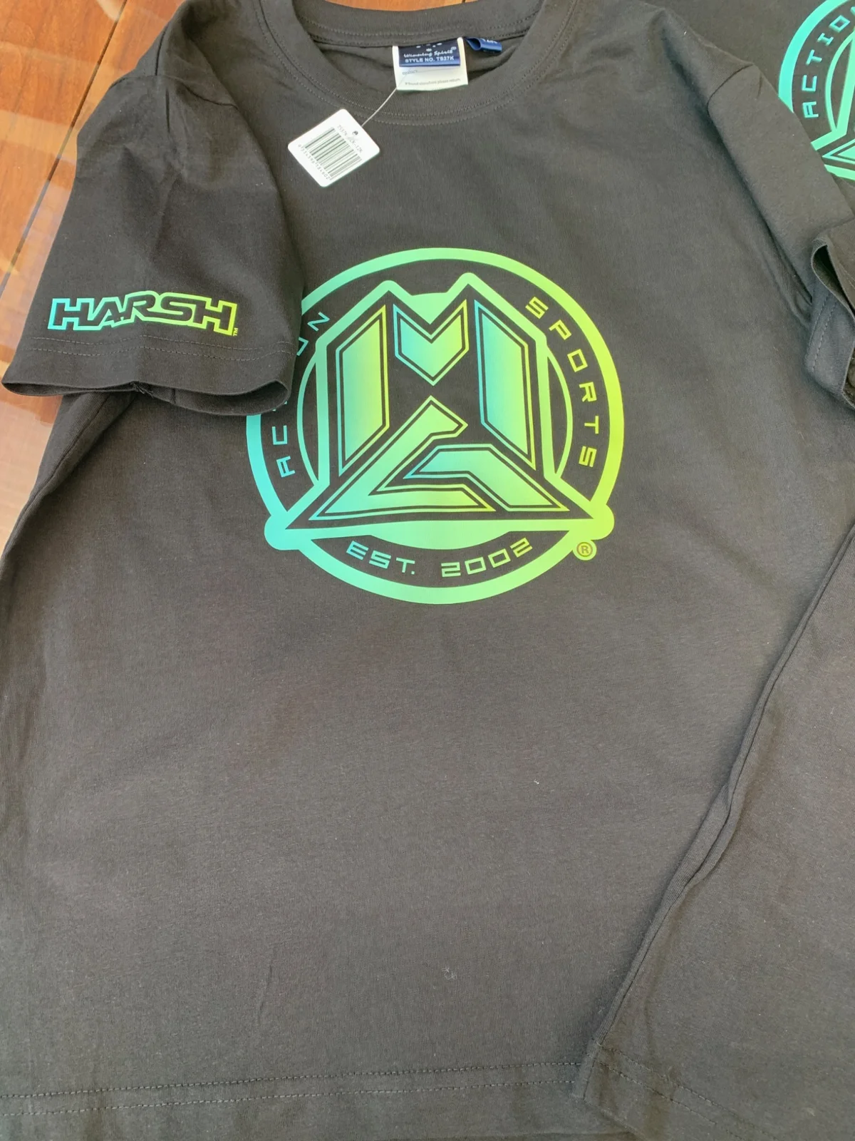 RADesignz project: Custom green shirt print