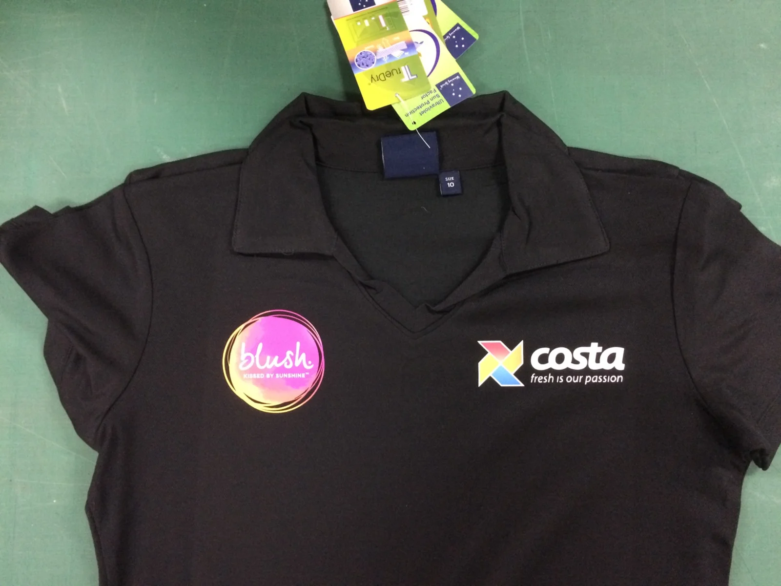RADesignz project: Personalised polo — front