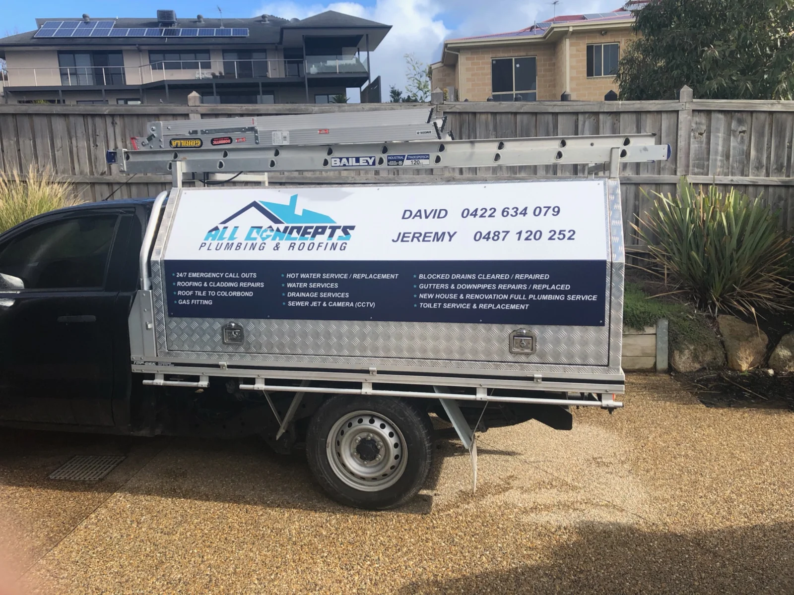 RADesignz project: Plumbing truck graphics