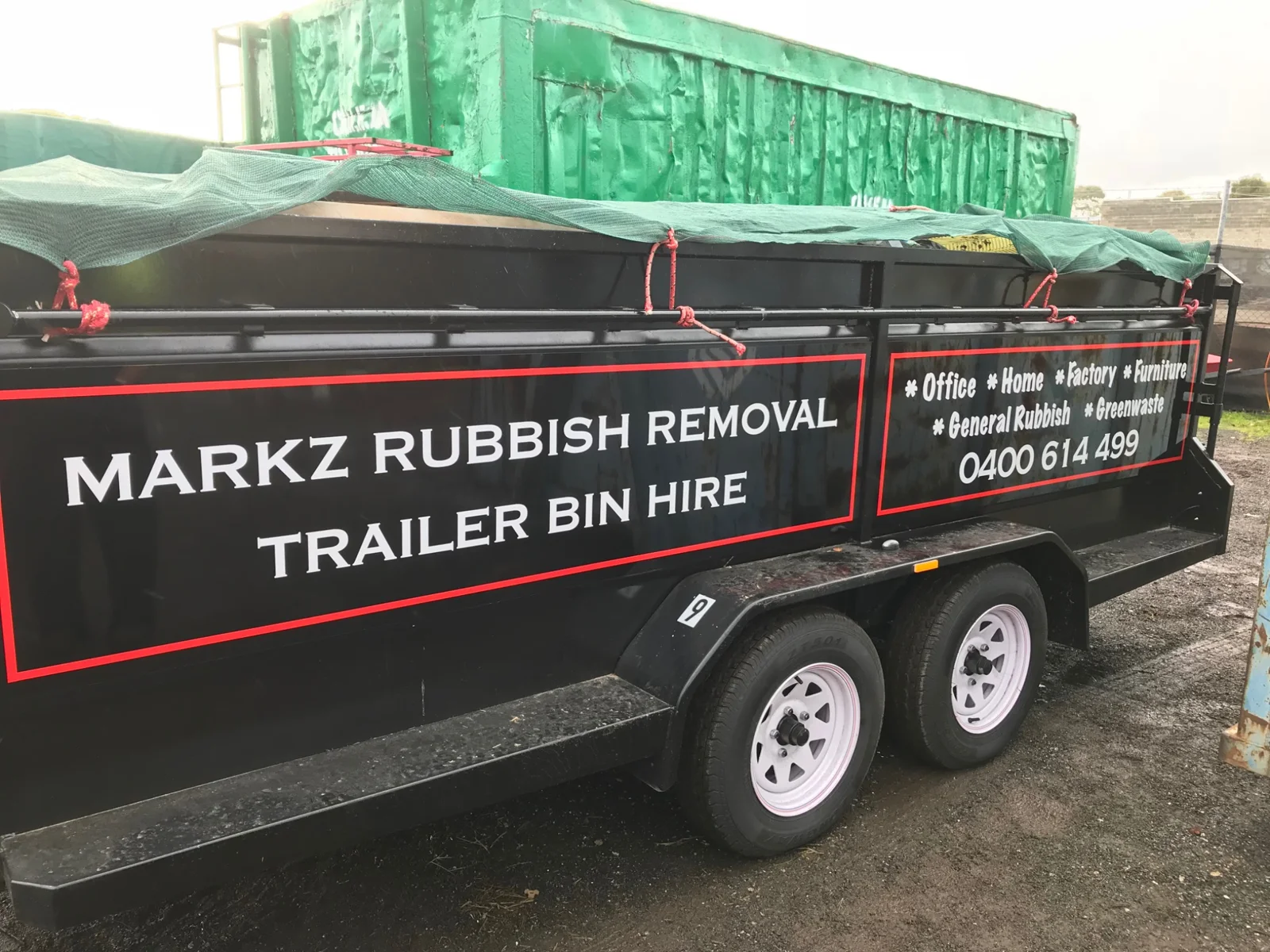 Custom trailer signage