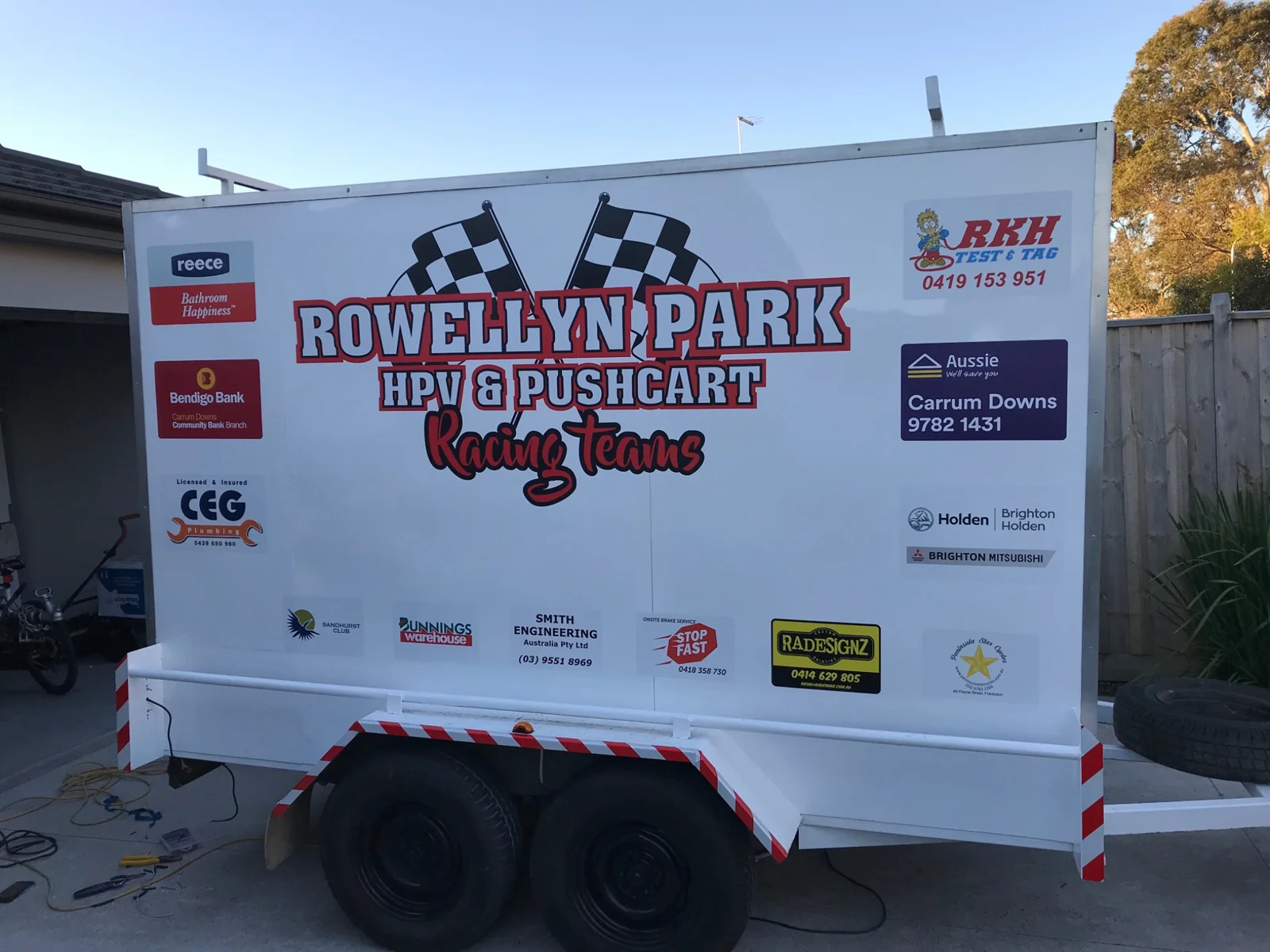 RADesignz project: Community event trailer graphics
